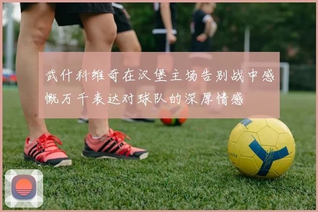 武什科维奇在汉堡主场告别战中感慨万千表达对球队的深厚情感